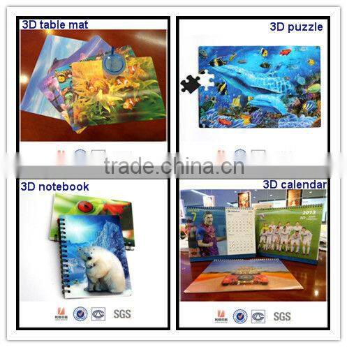 Custom 3D pictures of buildings design with flip effect No. 1 Morden Art in China