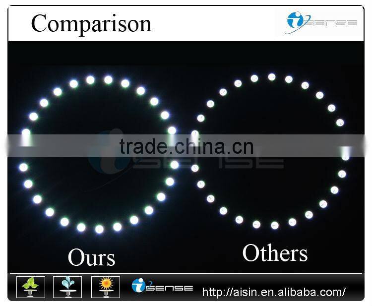 DRL White angel eyes, led driving light