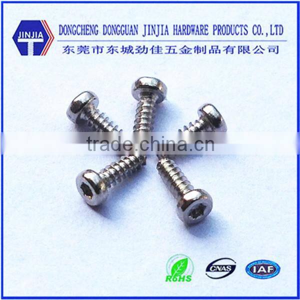 ASME stainless steel 18-8 countersunk torx screw 6#-32*6.3