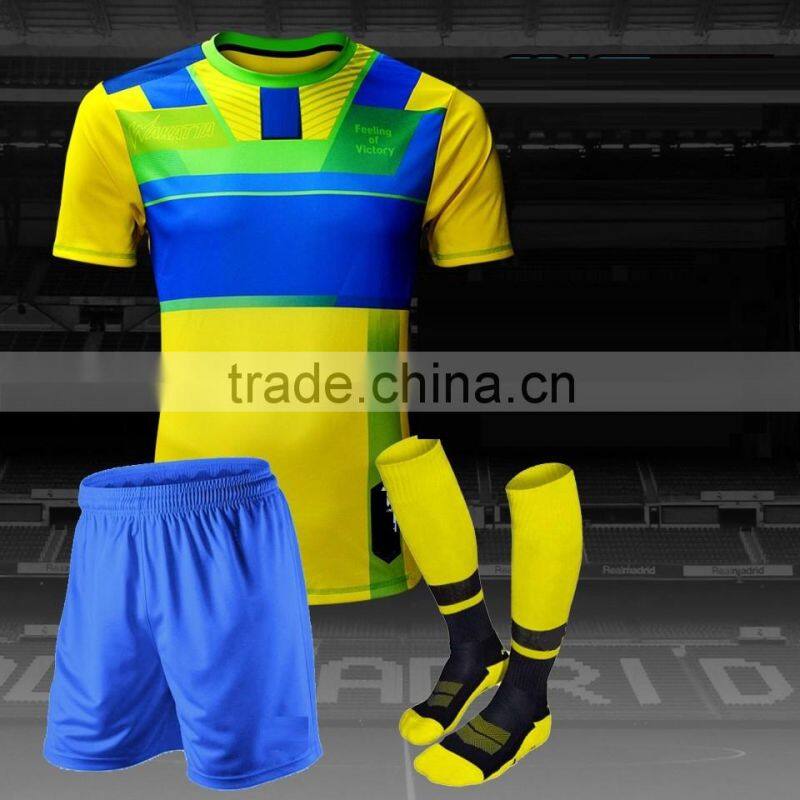 2016 hot sale newerst design sublimation football wear