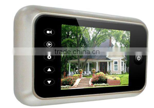 3.5 inch LCD Clear Image Digital Lock Glass Door