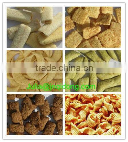 Double-screw extruer snack processing line
