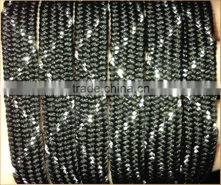 3M Polyester flat rope light reflecting safety shoelaces