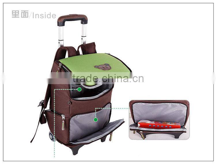 school trolley bag for child,school backpack bag with trolley,teenage girl school bags