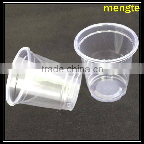 Hot sale disposable plastic clear tea cup
