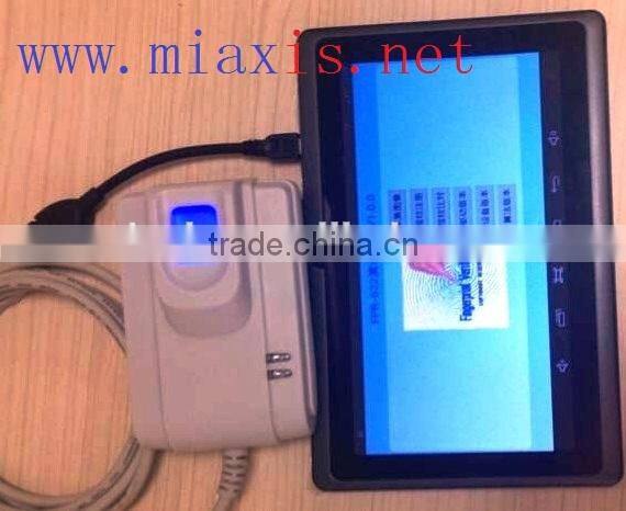 date time stamp machine with FTP601 Tablet PC with optical Fingerprint scanner FPR622
