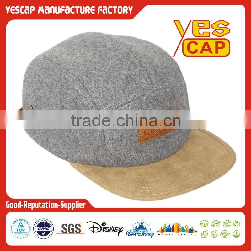 custom Snakeskin 5panel cap