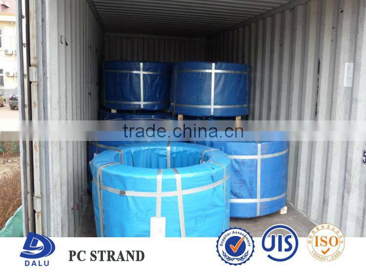 PE Extruded Unbonded Steel Strand China Manufacture Supplier