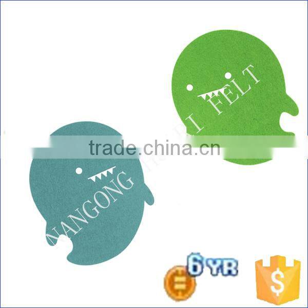 3mm felt Dolphins animal mouse pad printed big mouse pad