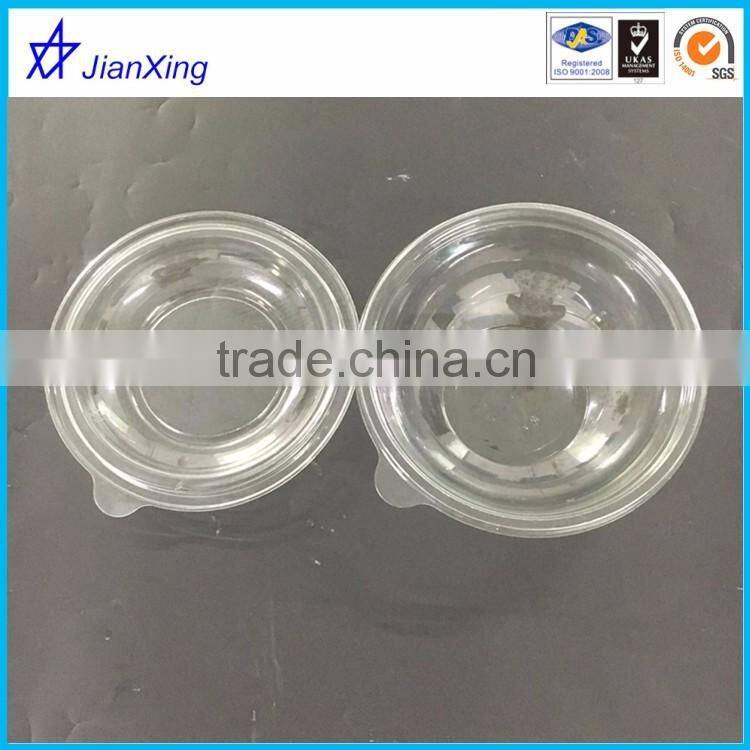 Disposable takeaway cheap plastic food/salad grade bowl