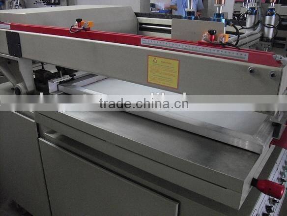 GW-6090X series PVC paper screen printer with inclined wall system