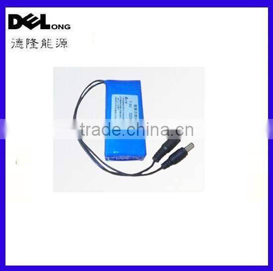 OEM/ODM 12v light weight battery pack 10ah with switch led indicator for LED light/panel&Camera/IP Camera