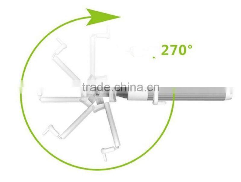 Wholesale newest monopod selfie stick wired folding selfie stick with best quality