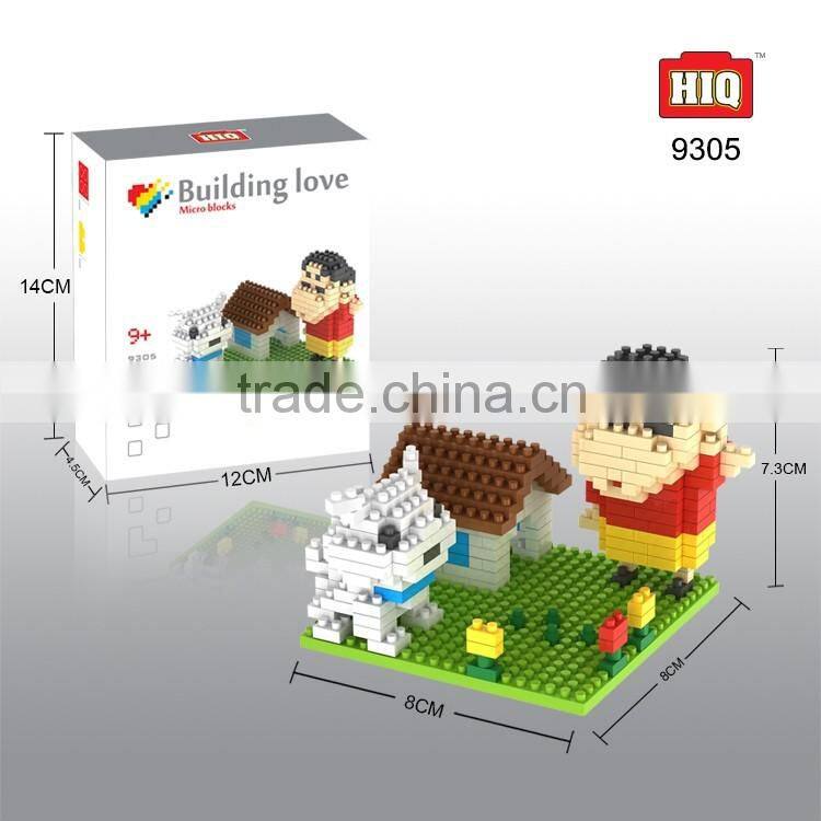 customizable figure diamond building block for kids