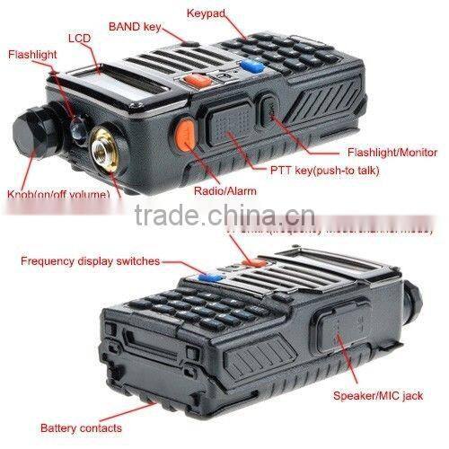 Cheap VHF & UHF Dual Band Baofeng Walkie Talkie ham radio UV-5RE amateur radio