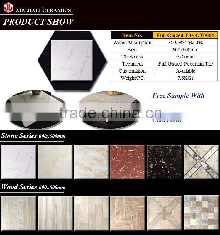 Chinese Cheap Low Price 60x60 Snow White Full Glazed Imitation Flooring Marble Tile
