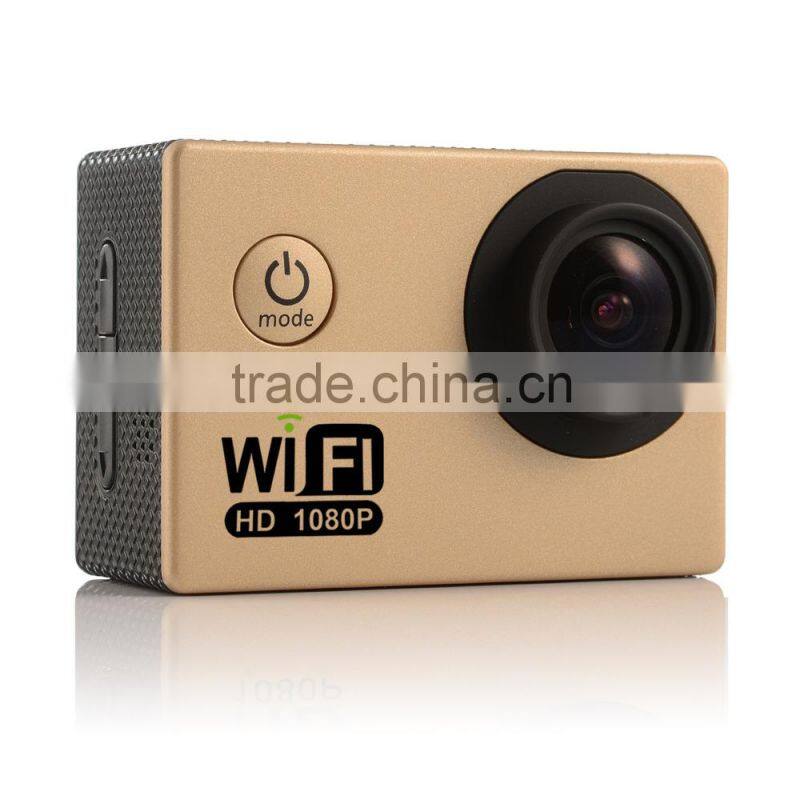 Different Color Popular Waterprooof mini full hd 1080p sports camera 4k