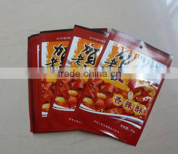 hot sale food plastic packing bags