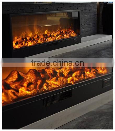 2000 mm modern design electric fireplace with heat