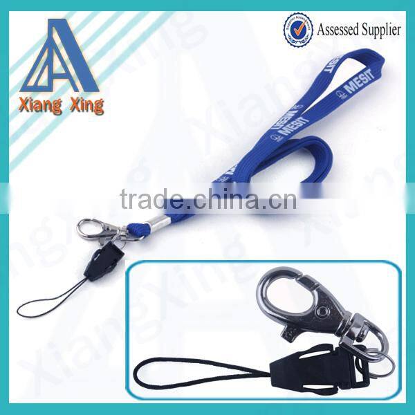 2015 hot sale mobile phone tube lanyard with company logo