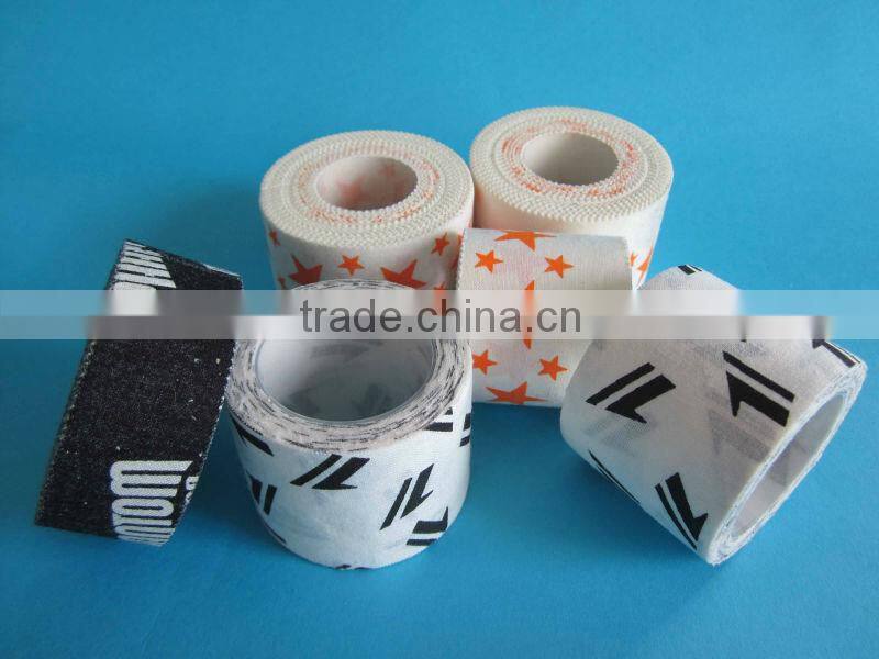 Rigid sports tape cotton white manufacturer CE FDA certificated