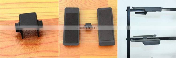 Huohua wholesale easy assembly store displaying shoe rack 50 pairs