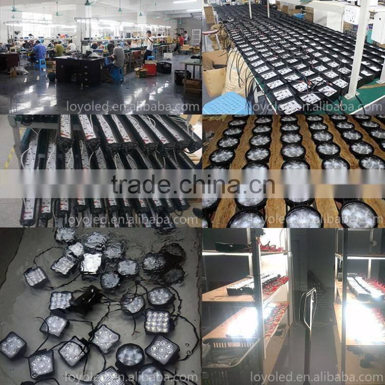 hotsale 10-30v 33w IP67 2640LM 8 wheel lamp hibious atv car led sopt light 12v