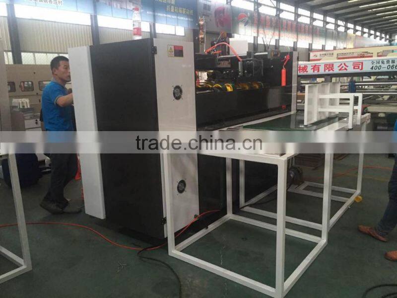 Corrugated box stitcher carton stapler stitching machine