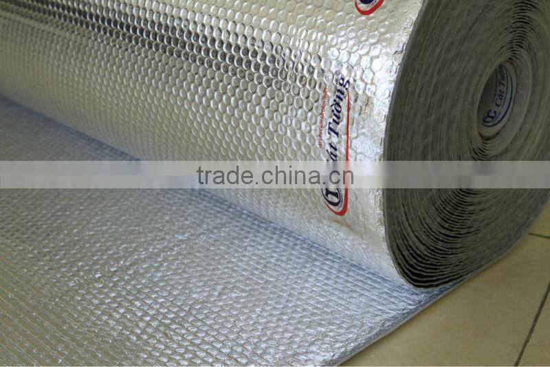 thermal reflective aluminum bubble air wrap