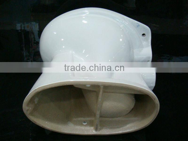 No water tank p-trap 180mm chesp wholesale toilet pots