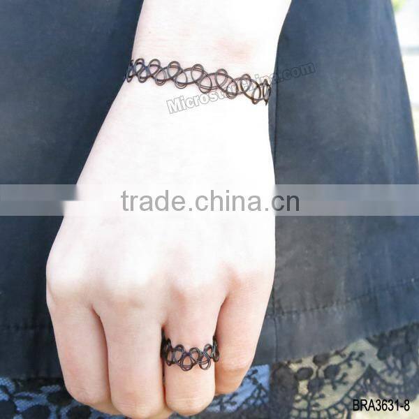 Ebay seller latest in stock popular stretch hot tattoo choker necklace