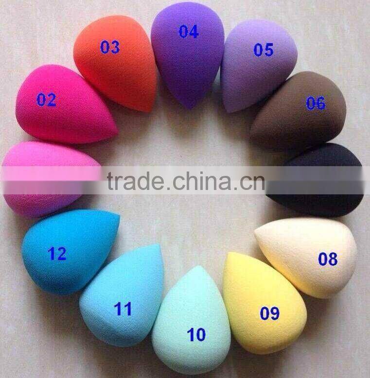 Different Color And Shape Available Latex Free Blender Sponge
