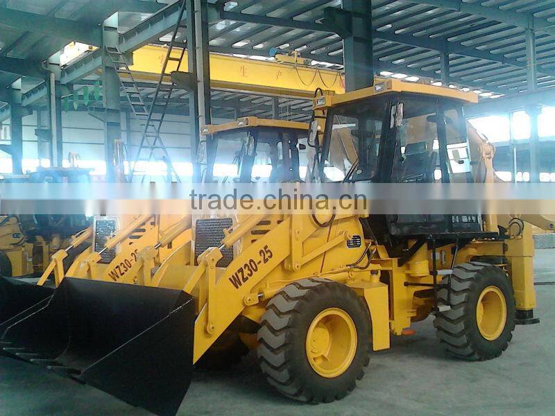 cummin engine mini backhoe wheel loader for sale