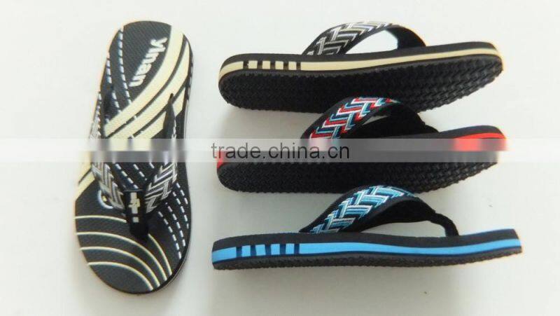 fabric strap pvc boys Slipper