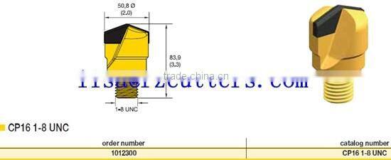 CP16/CP18 pilot drill bits rock rotary claw drilling bits