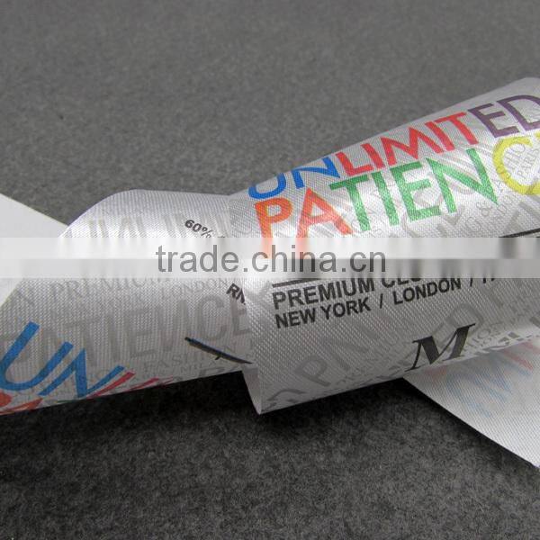 Multiple Colors Width Size Label Woven