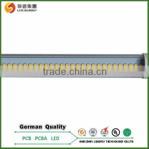Low price 1m aluminum pcb board 144 leds/m linear rigid 2835 led bar light strip 2835 smd 12v 24v adhesive