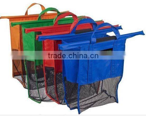 Non-woven shopping trolley cart bags,Non-woven Material and Folding Style shopping trolley cart bags