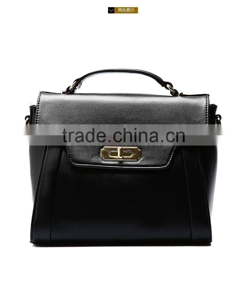 2016 latest design fashion real leather bags handbag for ladies women tote