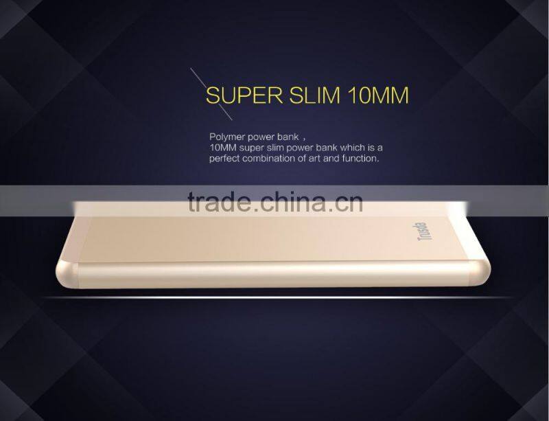 Alibaba Hot selling for iphone mfi cable usb type-c power bank 10000mah for mobilephone