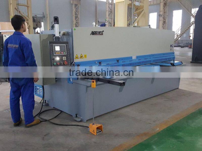 qc12y accurl shearing machine , steel plate cutting machine