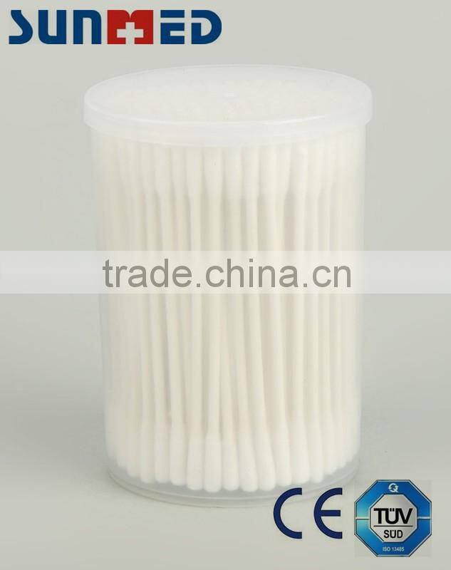 Paper stick cotton buds applicator