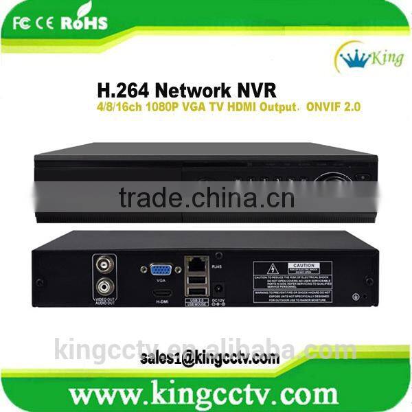16ch nvr kit 1080p h.264 Mobile Phone Multi-language Support IE Chrome Firefox Safari HK-NVR5216F