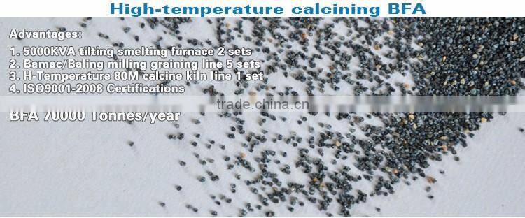 High temperature calcine BFA