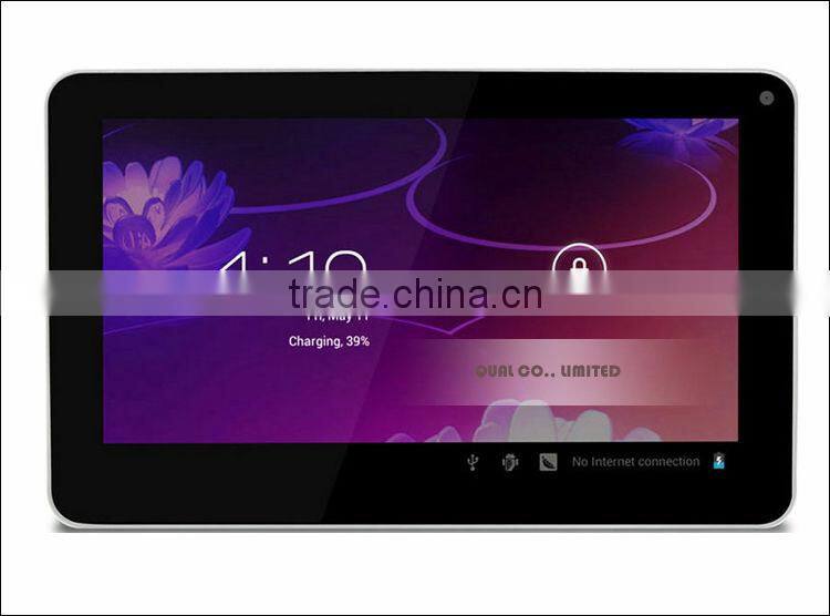 9" tablet pc with Allwinner A23 Dual Core 0.3MP/0.3MP 512M/8G Full 1080P with JellyBean Android 4.2