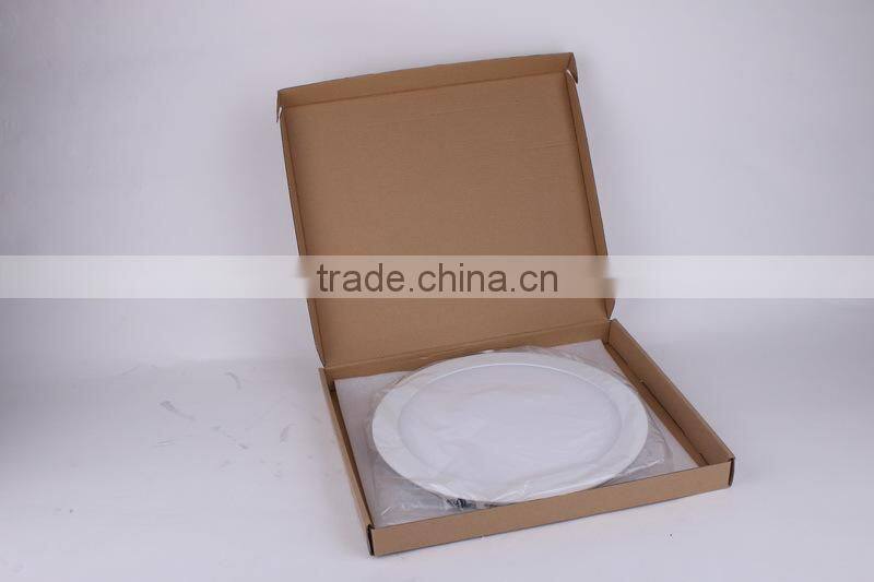 Pure white cutout 160mm 12w led Panel Light round for residential lighting