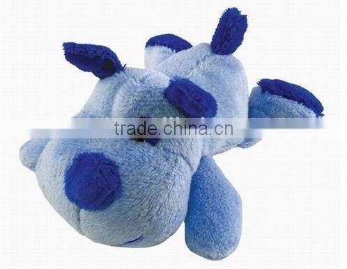 Plush cute dog fridge magnet toy, lovely plush fridge magent toy