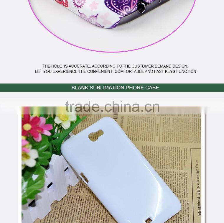 Plastic blank 2D 3D bulk phone case sublimation for Samsung note 2 N7100