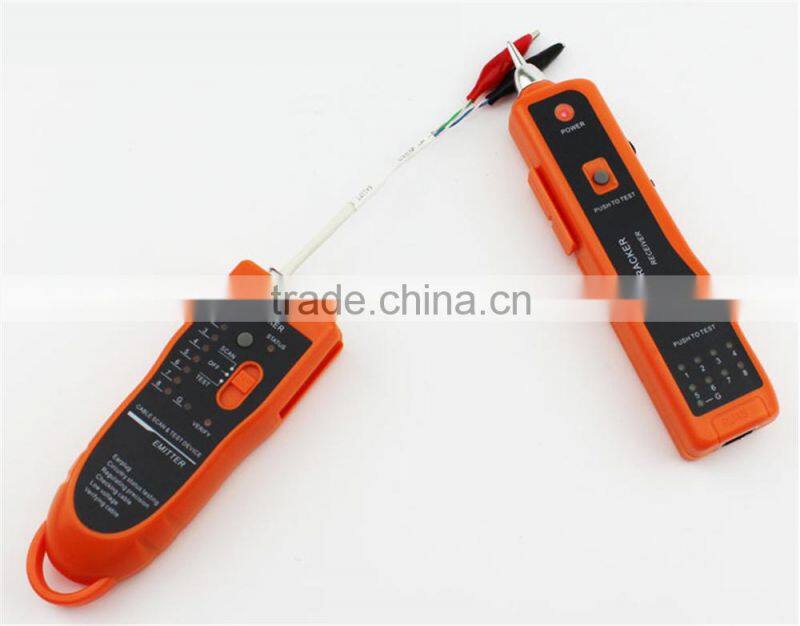 2016 High Quality RJ11 RJ45 Cat5 Cat6 Telephone Wire Tracker Tracer Toner Ethernet LAN Network Cable Tester Detector Line Finder