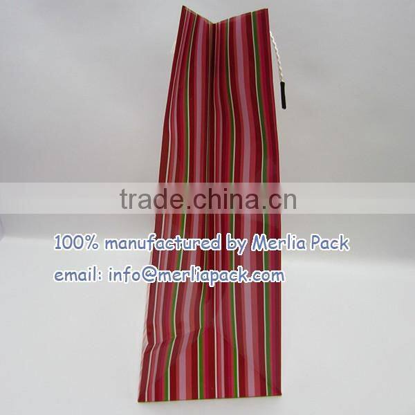 LUXURY PAPER PARTY BAGS WITH HANDLES STRIPE WEDDING HEN BABY BAGS